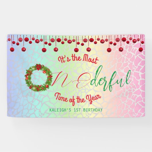 Es ist die derbarste Zeit des Jahres Banner (Horizontal)