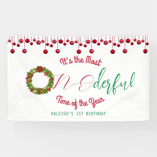 Es ist die derbarste Zeit des Jahres Banner (Horizontal)