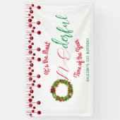 Es ist die derbarste Zeit des Jahres Banner (Vertikal)