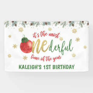 Es ist die derbarste Zeit des Jahres Banner