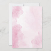 Es ist die Einladung von zwei Kinderduschen (Rückseite)