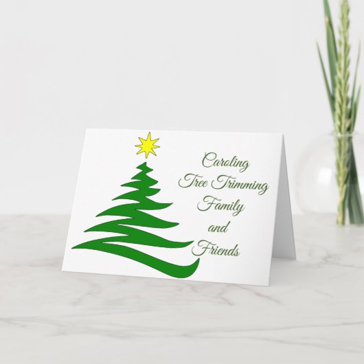 ES "IST" DIE ERSTAUNLICHSTE ZEIT DES JAHRES KARTE (Vorderseite)