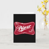 Es ist die Flusszeit Karte (Gelbe Blume)