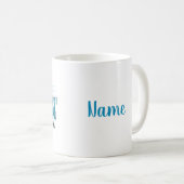 Es ist die Freezin-Jahreszeit Personalisiert Kaffeetasse (VorderseiteRechts)