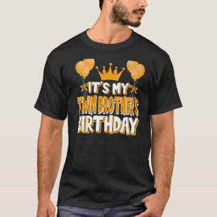 Es ist die Geburtstagsfeierfamilie meines Zwilling T-Shirt