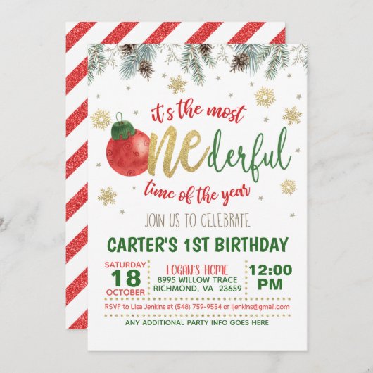 Es ist die grauenvollste Zeit des Geburtstages Einladung (Vorne/Hinten)