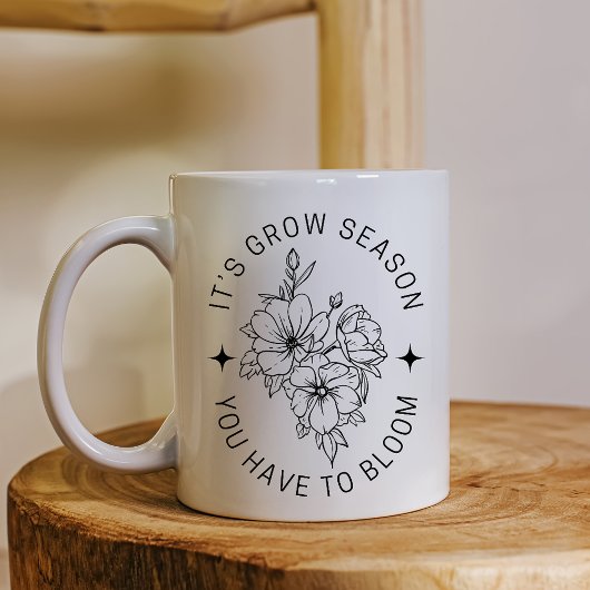 Es ist die Grow Season Bloom Tasse