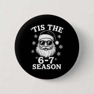 Es ist die Jahreszeit 67 Weihnachtsmann-Kind Weihn Button