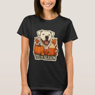 Es ist die Jahreszeit Dogo Argentino Hund Herbst K T-Shirt