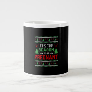 Es ist die Jahreszeit fürchterliche Weihnachten zu Jumbo-Tasse