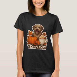 Es ist die Jahreszeit Lagotto Romagnolo Hund Herbs T-Shirt