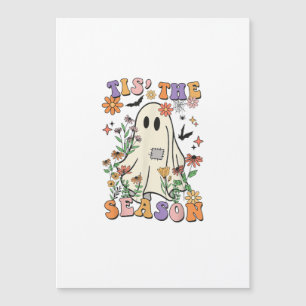 Es ist die Jahreszeit Retro-Halloween-Party Lustig Magnetkarte