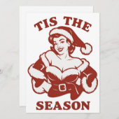 Es ist die Jahreszeit Snarky Weihnachten Sarcastic (Vorne/Hinten)