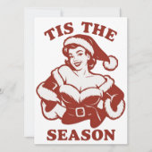 Es ist die Jahreszeit Snarky Weihnachten Sarcastic (Vorderseite)