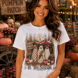 Es ist die Jahreszeit Süße Geister Kürbisfeld Hall T-Shirt