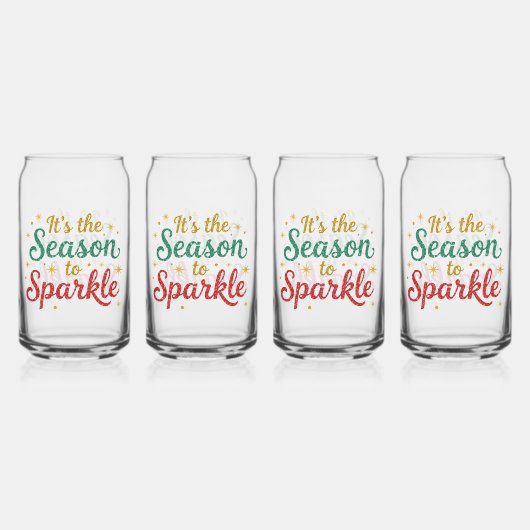 Es ist die Jahreszeit zu sprießen Dosenglas (Vorderseite)