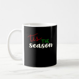 Es ist die klassische lustige Weihnachtsweisheit Kaffeetasse