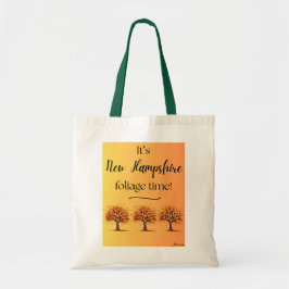 Es ist die neue Hampshire-Foliage-Zeit Tote Bag Tragetasche
