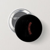 Es ist die Saison Baseball,Softball Lustiges Gesch Button (Vorne & Hinten)