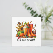 Es ist die Saison Einladung (Stehend Vorderseite)