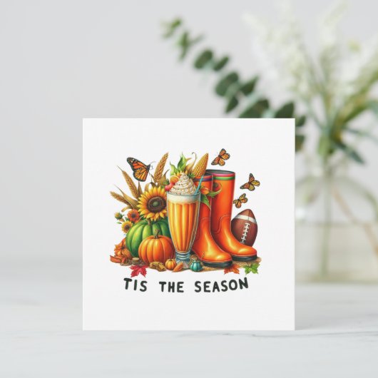 Es ist die Saison Einladung (Stehend Vorderseite)