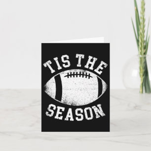 Es ist die Saison Football Karte