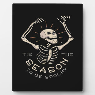 Es ist die Saison für einen gruseligen Halloween-S Fotoplatte