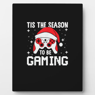 Es ist die Saison für Gaming-Weihnachten Gamer Her Fotoplatte