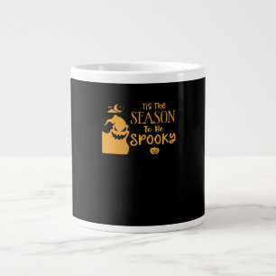 Es ist die Saison für gruseligen Halloween sarkast Jumbo-Tasse