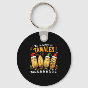 Es ist die Saison für Tamales Mexikanische Tamala Schlüsselanhänger