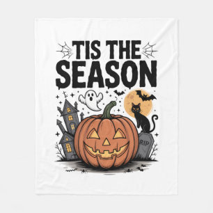 Es ist die Saison Halloween Fleecedecke