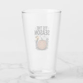 Es ist die Saison Halloween Glas (Rückseite)
