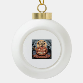 Es ist die Saison Halloween Keramik Kugel-Ornament