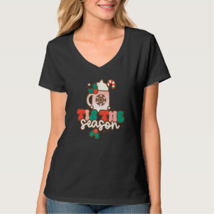 Es ist die Saison Heiße Schokolade Weihnachten Kaf T-Shirt
