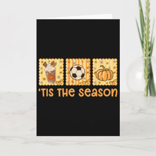 Es ist die Saison Herbstsaison Kürbisgewürz Herbst Karte