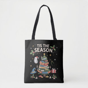 Es ist die Saison Hexenschule Weihnachten Cozy Mag Tasche