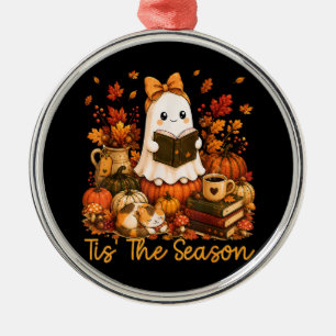 Es ist die Saison Hübscher Geist Lesebuch Herbst Ornament Aus Metall