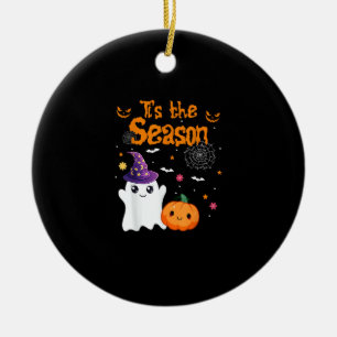 Es ist die Saison Kürbis Retro Groovy Vintage Hall Keramik Ornament