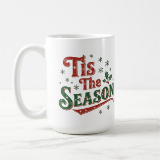 Es ist die Saison minimalistischer Schick Santa We Kaffeetasse