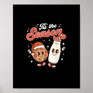 Es ist die Saison Retro 70er 80er Vintage Groovy C Poster