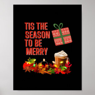 Es ist die Saison, um eine fröhliche Ästhetik einz Poster