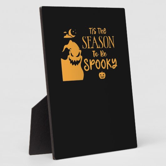 Es ist die Saison, um Halloween Gruselig Sarkastis Fotoplatte (Seite)