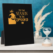 Es ist die Saison, um Halloween Gruselig Sarkastis Fotoplatte (Seite)