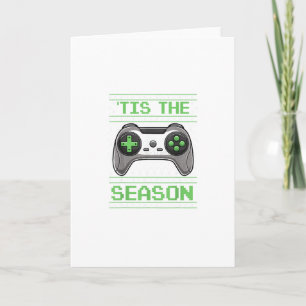 Es ist die Saison Videospiele Weihnachten Xmas Gam Karte
