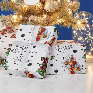 Es ist die Saison Zitat Weihnachtsbeleuchtung Mist Geschenkpapier