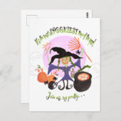 "Es ist die schönste Zeit des Jahres!" Postkarte (Vorne/Hinten)