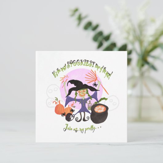 "Es ist die schönste Zeit des Jahres!" Save The Date (Stehend Vorderseite)