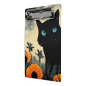 Es ist die schönste Zeit des Jahres schwarze Katze Mini Klemmbrett (Gewinkelt2)