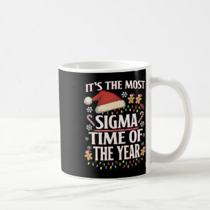 Es ist die Sigma-Zeit des Jahres Weihnachten Kaffeetasse