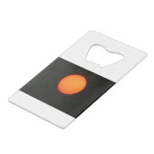 Es ist die Sonne Geldbeutel Flaschenöffner (Vorderseite Schrägansicht)